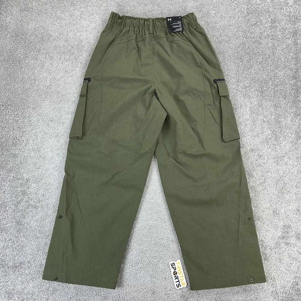 Under Armour Pants Mens Medium Green Unstoppable Cargo Straight Leg Outdoor